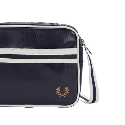 フレッドペリーバッグFREDPERRYClassicMiniShoulderBagL2168(D57：BLACK/ECRU)ショルダーボディバッグサイドバッグ