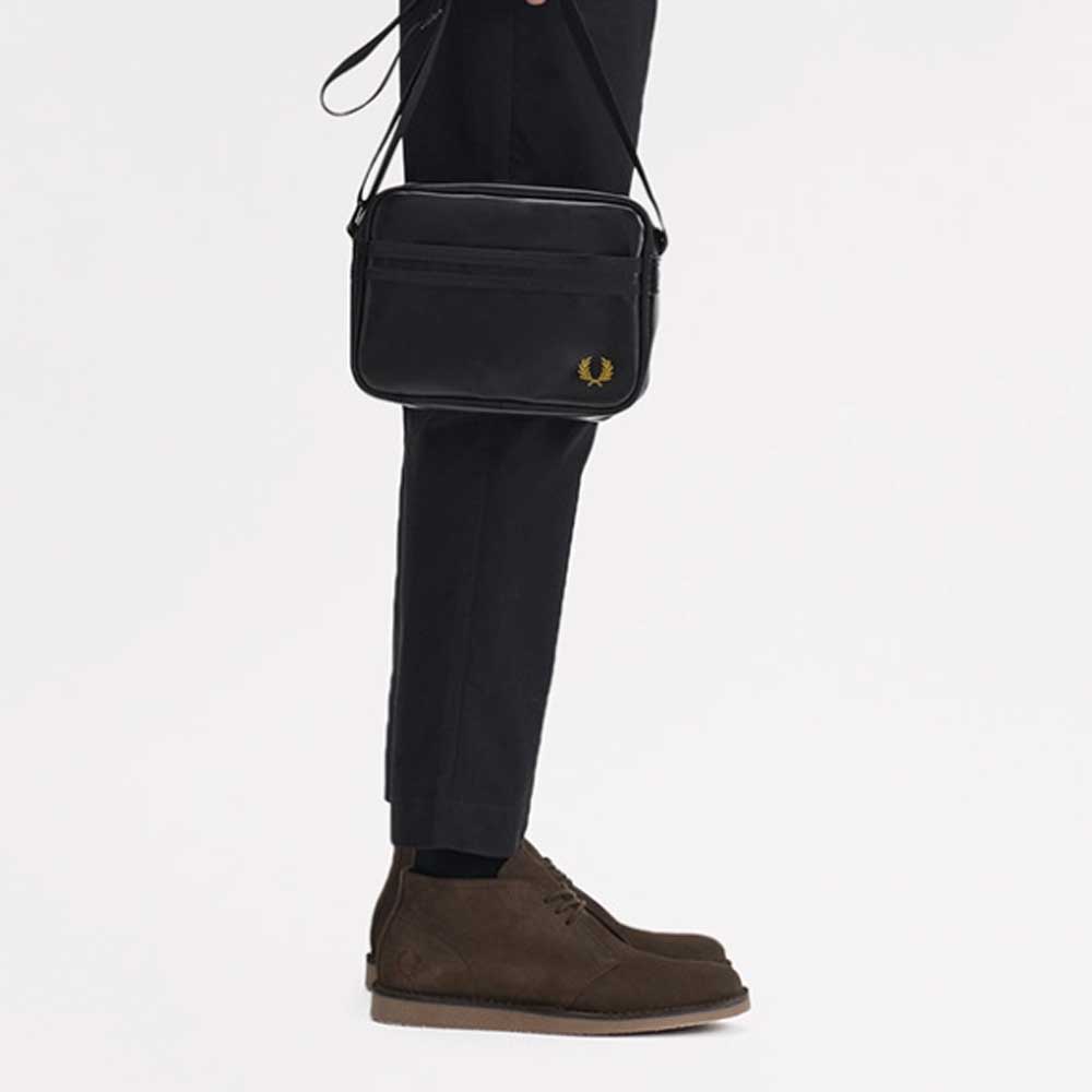 フレッドペリーバッグFREDPERRYTonalClassicMiniShoulderBagL2169(774:BLACK)ショルダーボディバッグサイドバッグ