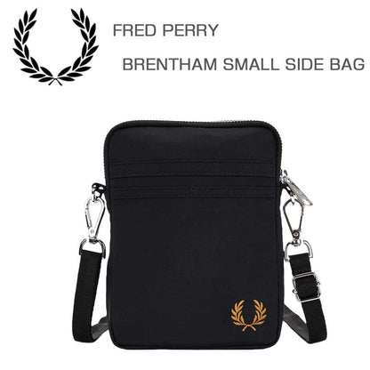 フレッドペリーバッグFREDPERRYBrenthamSmallSideBagL2179(102:BLACK)ショルダーボディバッグサイドバッグ