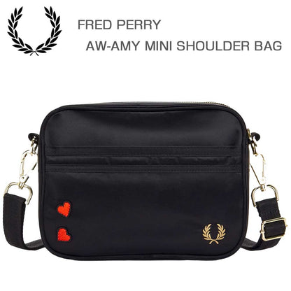 フレッドペリーバッグFREDPERRYAmyWinehouseMiniShoulderBagL2800102(BLACK)ショルダーバッグ