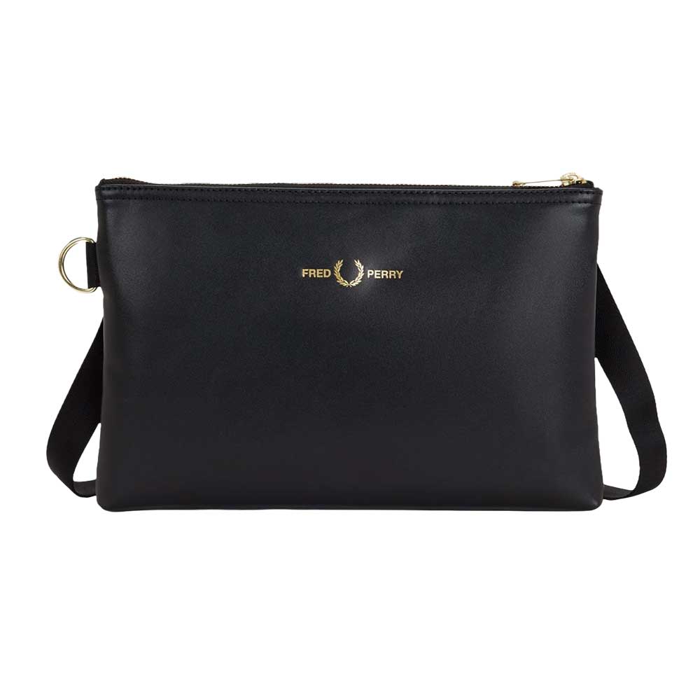 フレッドペリーバッグFREDPERRYSMOOTHLEATHERSACOCHEL2801(102:BLACK)ショルダーボディバッグサイドバッグ