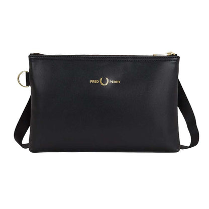 フレッドペリーバッグFREDPERRYSMOOTHLEATHERSACOCHEL2801(102:BLACK)ショルダーボディバッグサイドバッグ