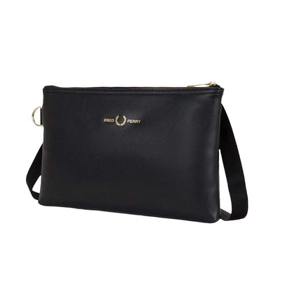 フレッドペリーバッグFREDPERRYSMOOTHLEATHERSACOCHEL2801(102:BLACK)ショルダーボディバッグサイドバッグ
