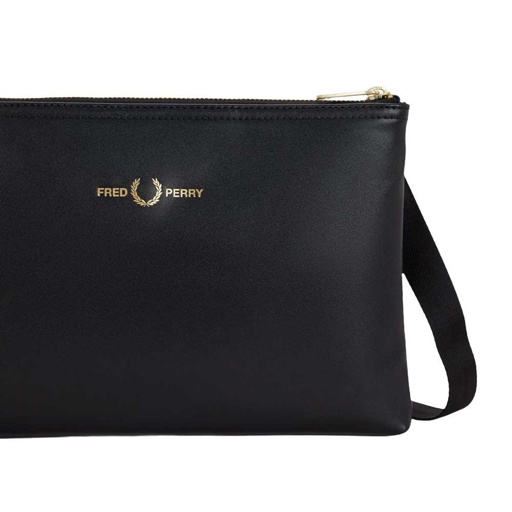 フレッドペリーバッグFREDPERRYSMOOTHLEATHERSACOCHEL2801(102:BLACK)ショルダーボディバッグサイドバッグ