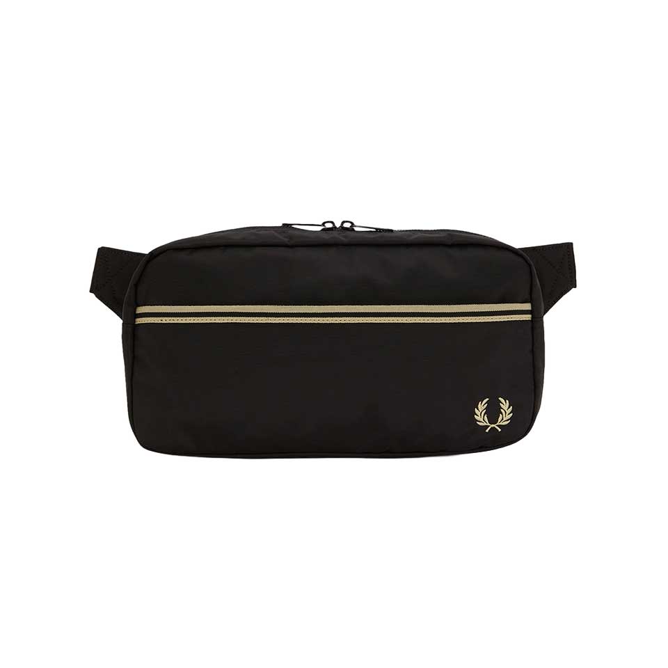 フレッドペリーバッグFREDPERRYTippedTapeCrossbodyBagL2808(102:BLACK)クロスボディボディバッグサイドバッグ
