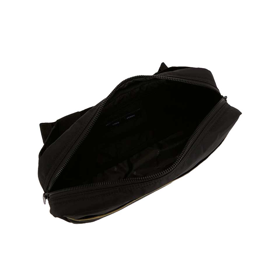 フレッドペリーバッグFREDPERRYTippedTapeCrossbodyBagL2808(102:BLACK)クロスボディボディバッグサイドバッグ