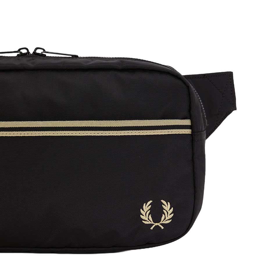 フレッドペリーバッグFREDPERRYTippedTapeCrossbodyBagL2808(102:BLACK)クロスボディボディバッグサイドバッグ
