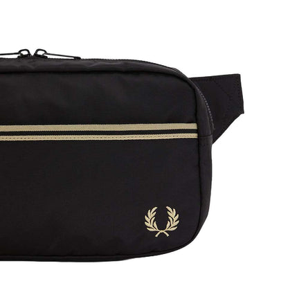 フレッドペリーバッグFREDPERRYTippedTapeCrossbodyBagL2808(102:BLACK)クロスボディボディバッグサイドバッグ