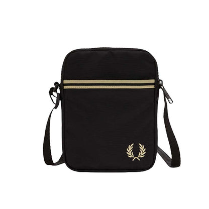 フレッドペリーバッグFREDPERRYTippedTapeSmallSideBagL2809(102:ブラック)ショルダーボディバッグサイドバッグ