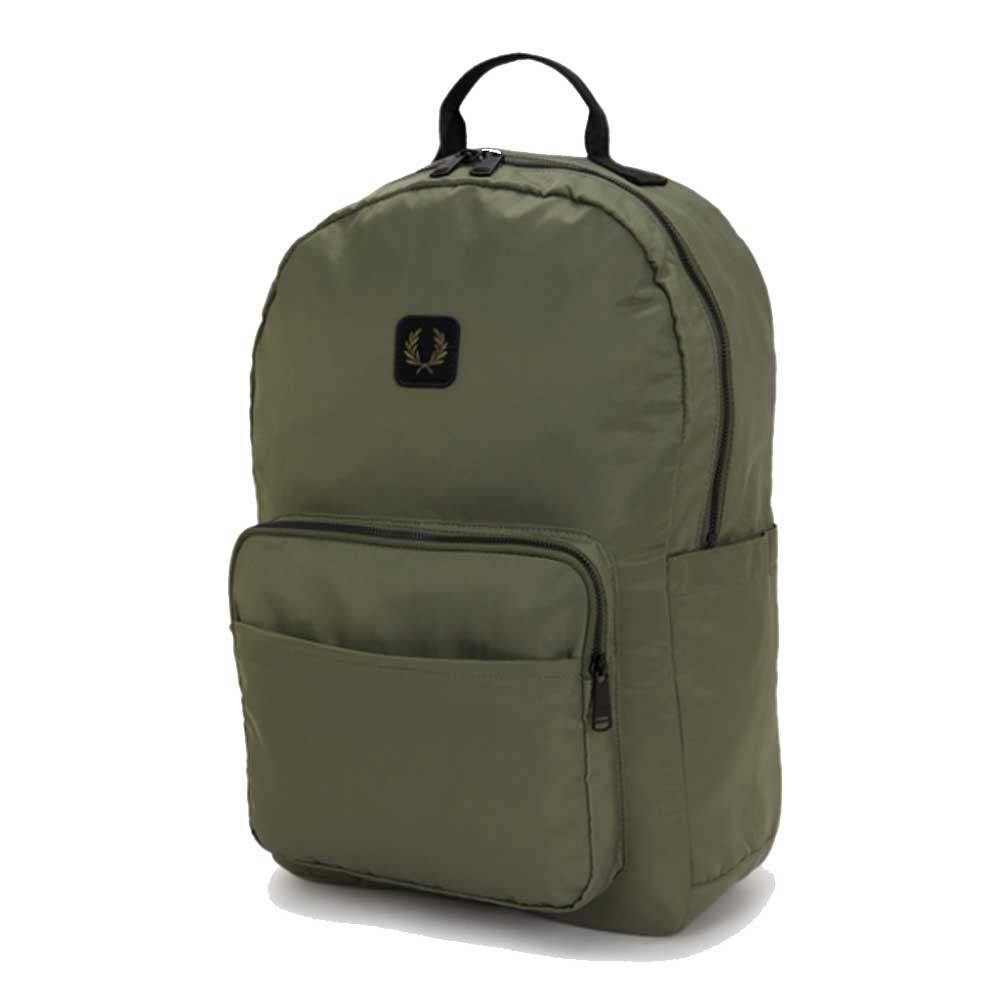 FREDPERRYフレッドペリーCRINKLENYLONBACKPACKL3339X21（LRLWRTHGREEN）リュックバックパック