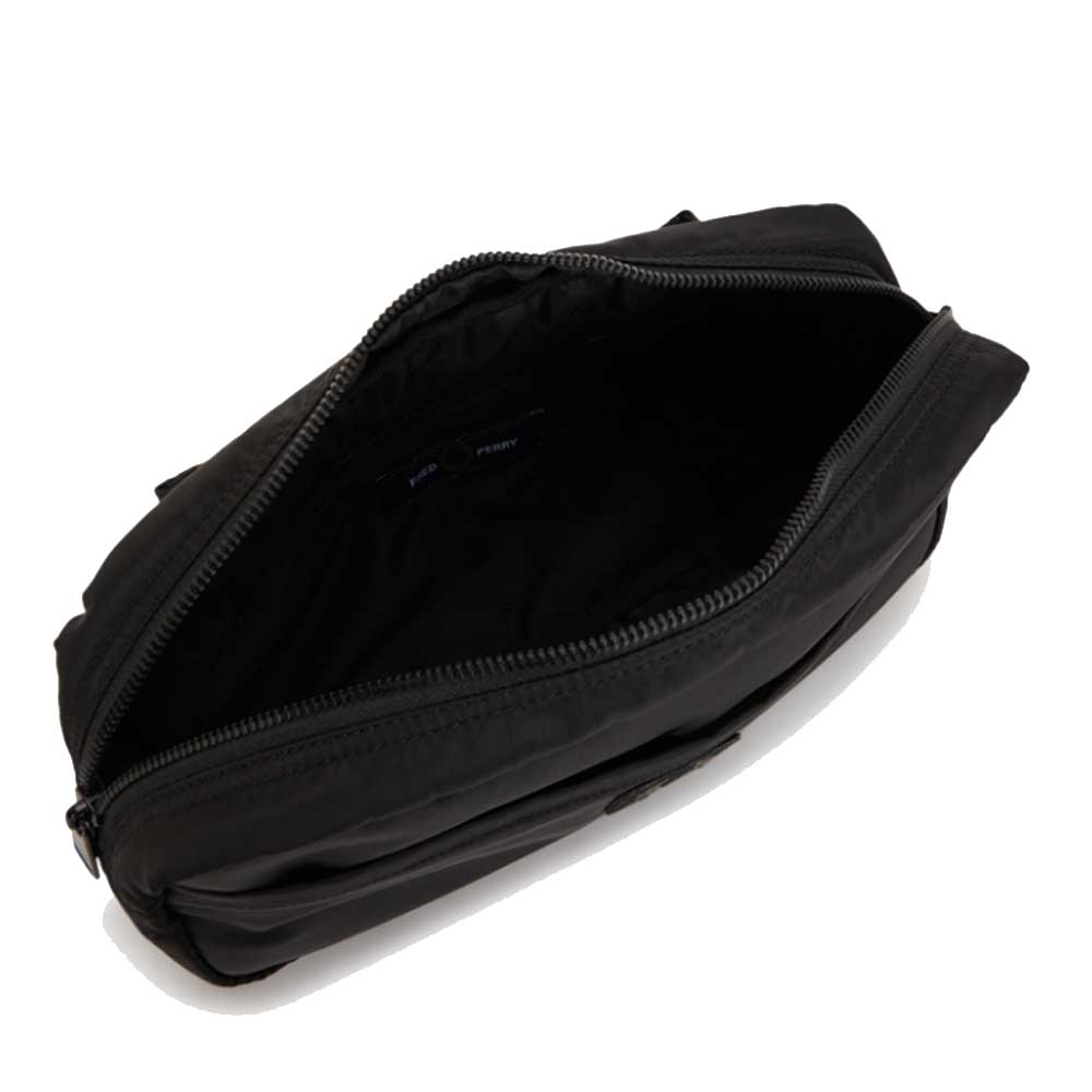 フレッドペリーバッグFREDPERRYCRINKLENYLONCROSSBODYL3340(102:BLACK)クロスボディボディバッグサイドバッグ