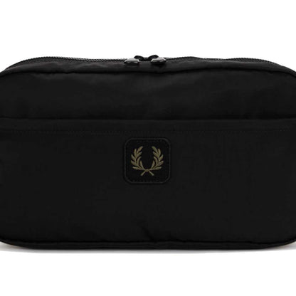フレッドペリーバッグFREDPERRYCRINKLENYLONCROSSBODYL3340(102:BLACK)クロスボディボディバッグサイドバッグ