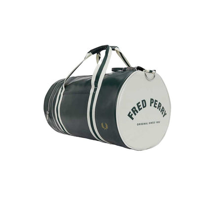フレッドペリーバッグFREDPERRYCLASSICBARRELBAGL725581A（GRASSROOTS/ECRU）バレルバッグドラムバッグボストンバッグ