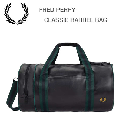 フレッドペリーバッグFREDPERRYCLASSICBARRELBAGL725583A（NAVY/GRASSROOTS）バレルバッグドラムバッグボストンバッグ