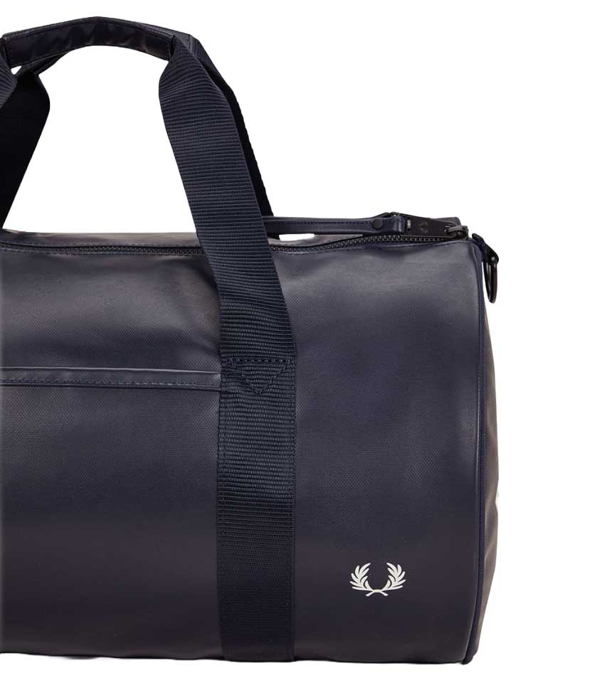 フレッドペリーバッグFREDPERRYTonalClassicBarrelBagL7260608（NAVY）バレルバッグドラムバッグボストンバッグ