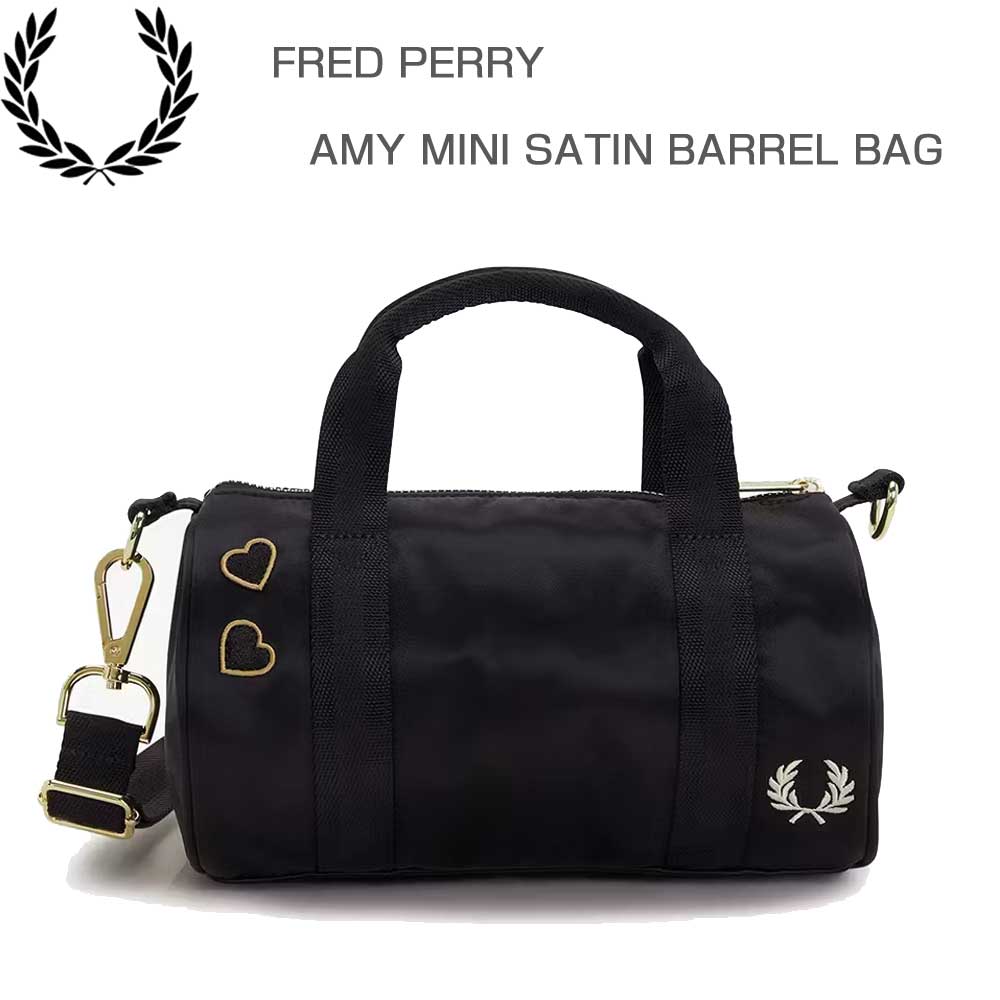 Fred Perry 90s PU Leather Mini BostonBag メンズ