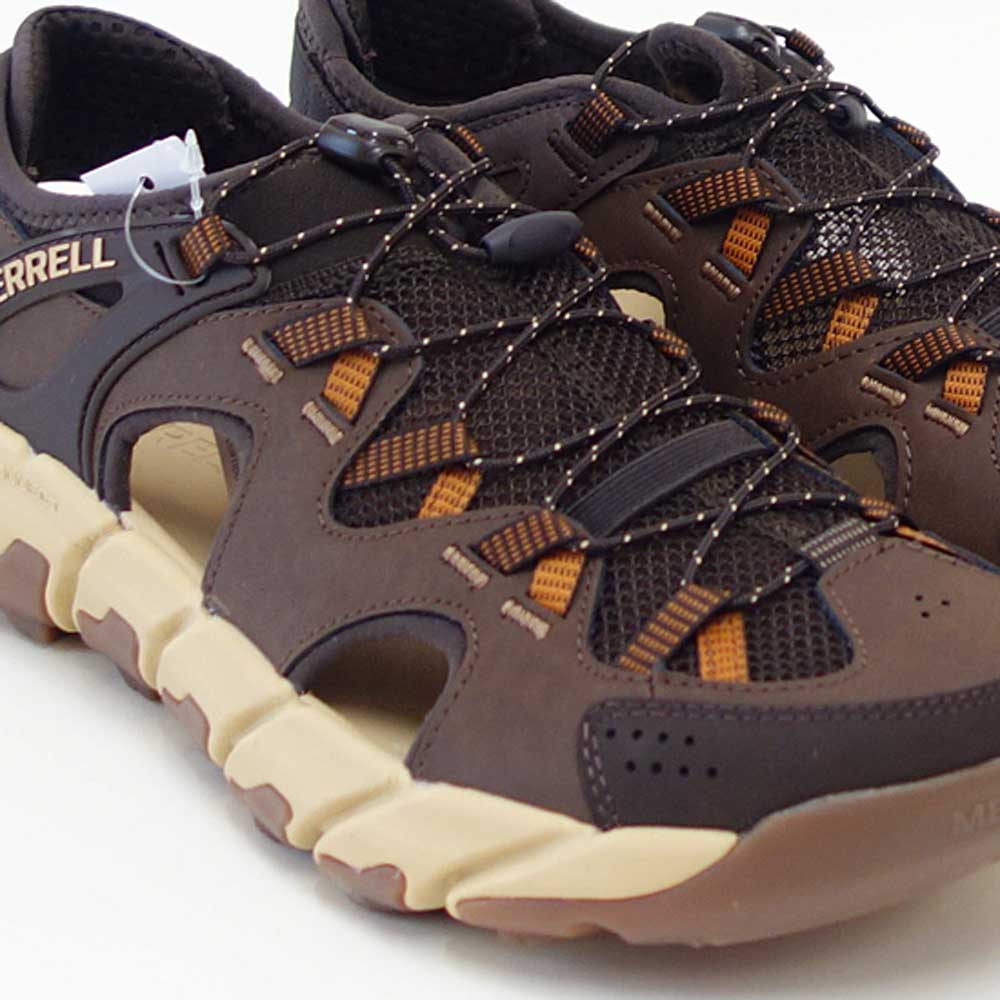 メレルMERRELL（メンズ）マイポエクスプローラシーヴMAIPOEXPLORERSIEVEm038027カラー：コーヒーサンダルウォーターシューズ通気性メッシュアウトドアシューズウォーキングハイキングトレイル「靴」