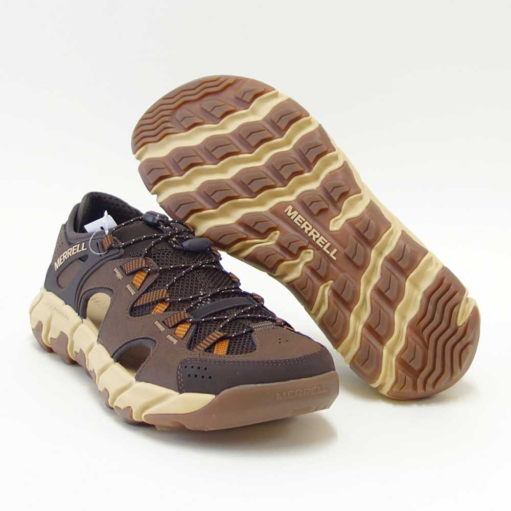 メレルMERRELL（メンズ）マイポエクスプローラシーヴMAIPOEXPLORERSIEVEm038027カラー：コーヒーサンダルウォーターシューズ通気性メッシュアウトドアシューズウォーキングハイキングトレイル「靴」