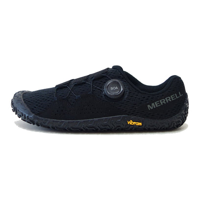 MERRELL メレル ベイパー グローブ 6 ボア VAPOR GLOVE 6 BOA（メンズ） m068453  ブラック ベアフットシューズ ローカット ウォーキングモデル「靴」