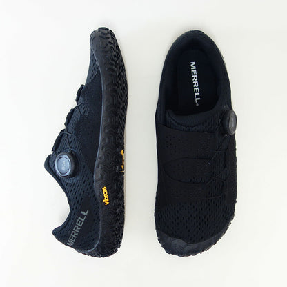 MERRELLメレルベイパーグローブ6ボアVAPORGLOVE6BOA（メンズ）m068453ブラックベアフットシューズローカットウォーキングモデル「靴」