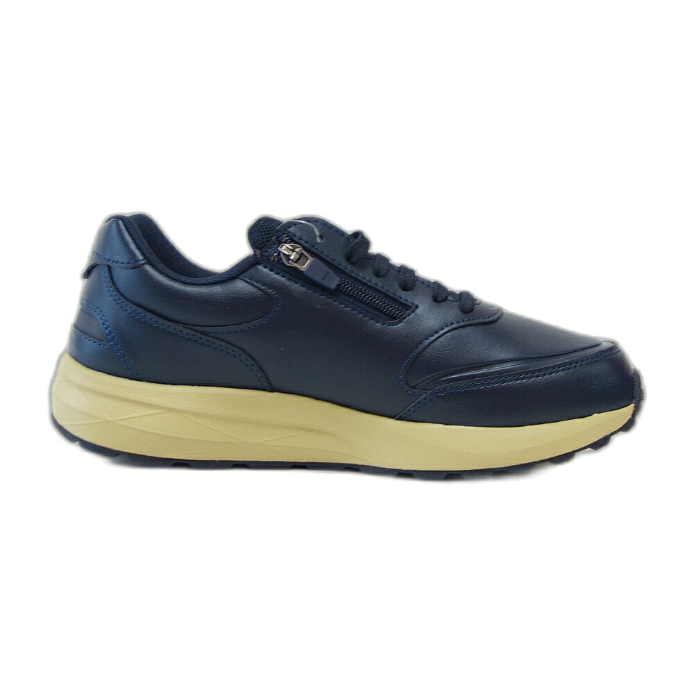 newbalanceニューバランスダイナソフトV9M3633DBネイビー（メンズ）4E幅ゆったりフィットのウォーキングシューズサイドファスナー付き「靴」