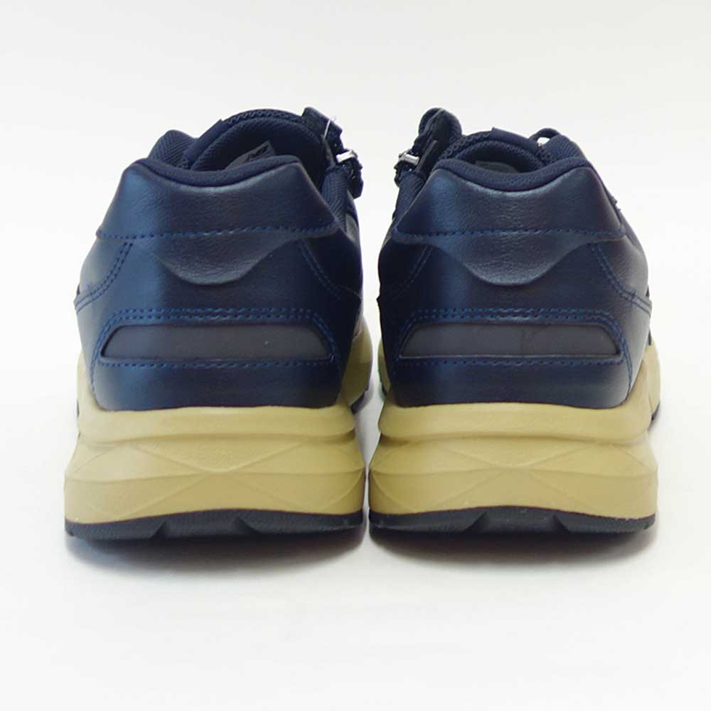 newbalanceニューバランスダイナソフトV9M3633DBネイビー（メンズ）4E幅ゆったりフィットのウォーキングシューズサイドファスナー付き「靴」