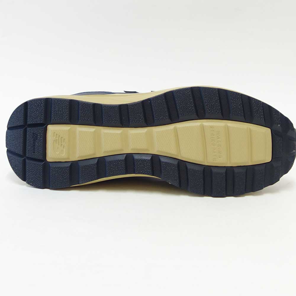 newbalanceニューバランスダイナソフトV9M3633DBネイビー（メンズ）4E幅ゆったりフィットのウォーキングシューズサイドファスナー付き「靴」