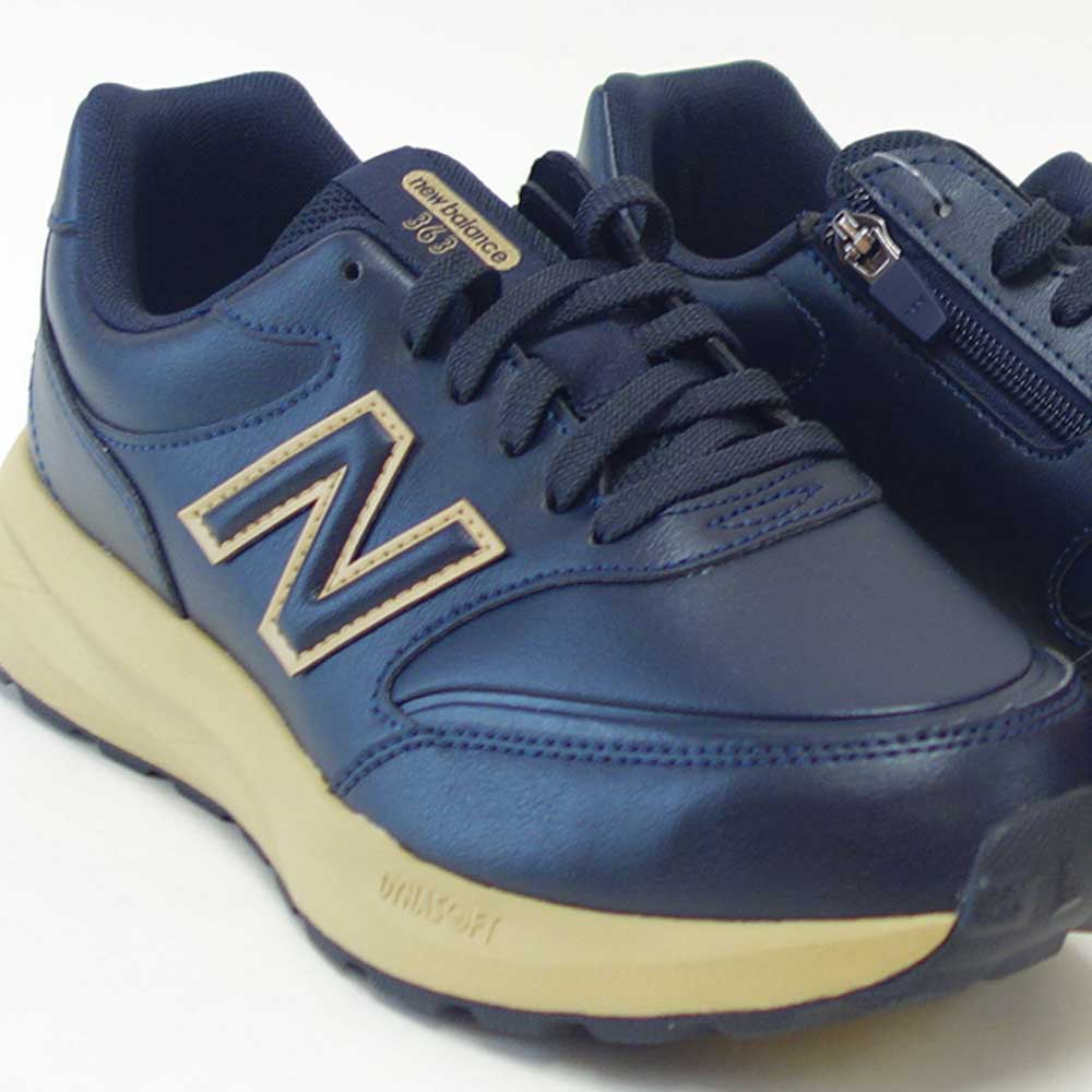 newbalanceニューバランスダイナソフトV9M3633DBネイビー（メンズ）4E幅ゆったりフィットのウォーキングシューズサイドファスナー付き「靴」