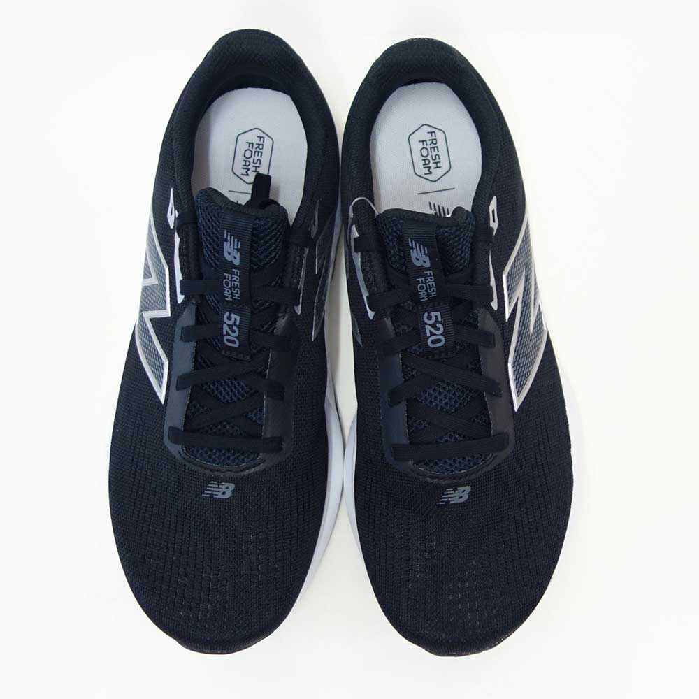 ニューバランスnewbalanceFreshFoam520v9ブラック/ホワイトm520lk94E軽量（メンズ）EEEE幅アウトドアシューズウォーキングフィットネス「靴」