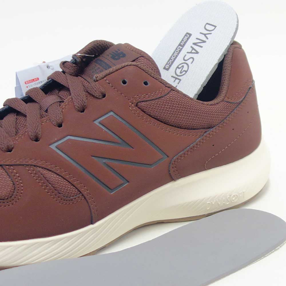 newbalanceニューバランスDynaSoft550v5(ダイナソフト)ダークブラウンm5502qy（メンズ）スニーカーウォーキングシューズ4E「靴」