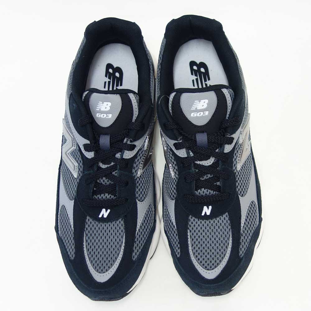 newbalanceニューバランスM603107ブラック／グレー（メンズ）スニーカーランニングシューズウォーキングライフスタイル「靴」