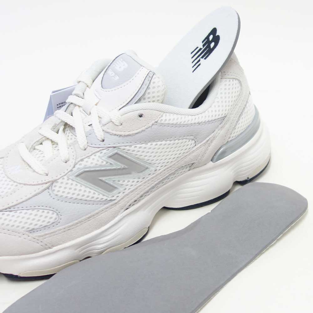 newbalanceニューバランスM6034atホワイト（メンズ）スニーカーランニングシューズウォーキングライフスタイル「靴」