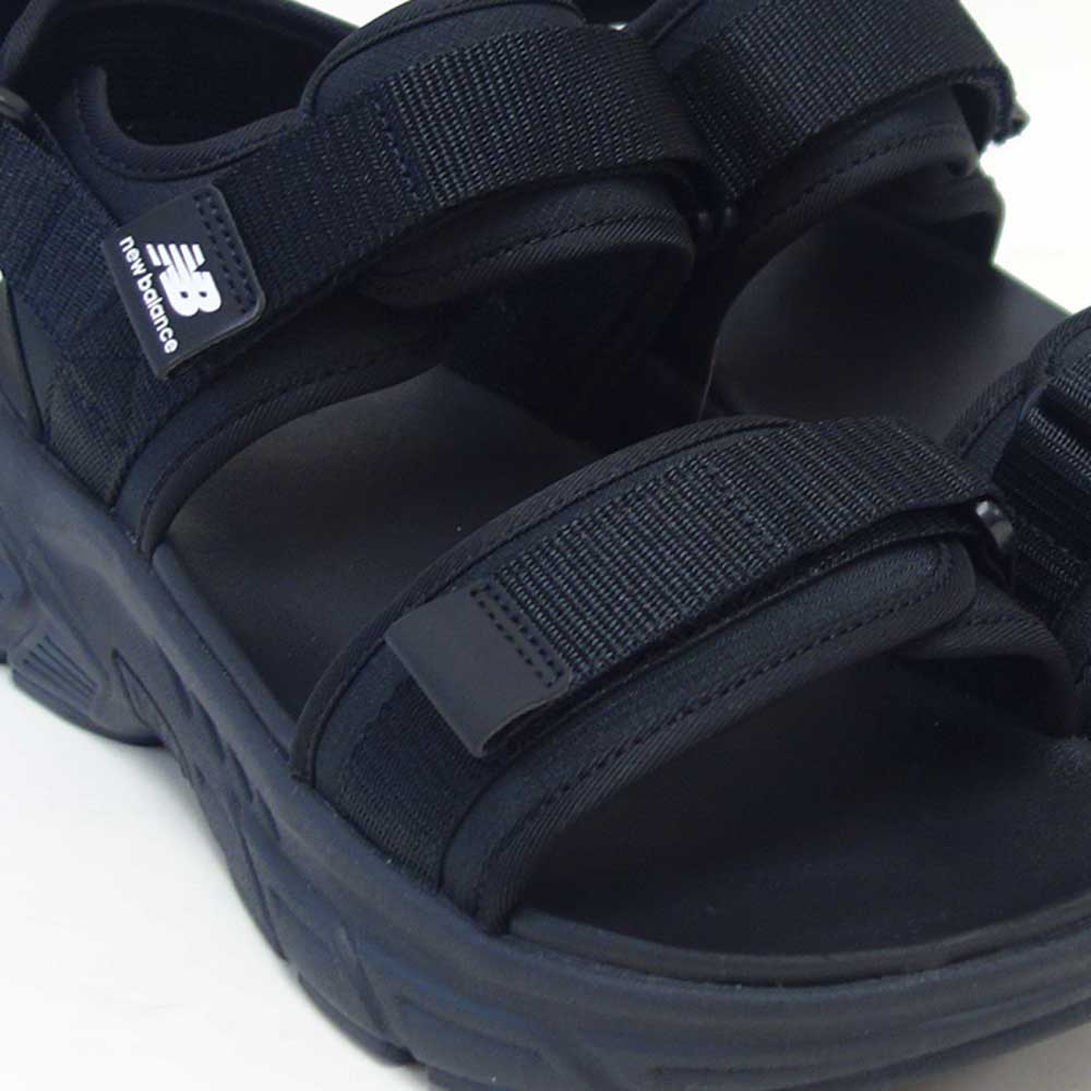 newbalanceニューバランスM7504M5ブラック（メンズ）750V2STRAPSANDALスポーツサンダルウォーキングシューズD「靴」