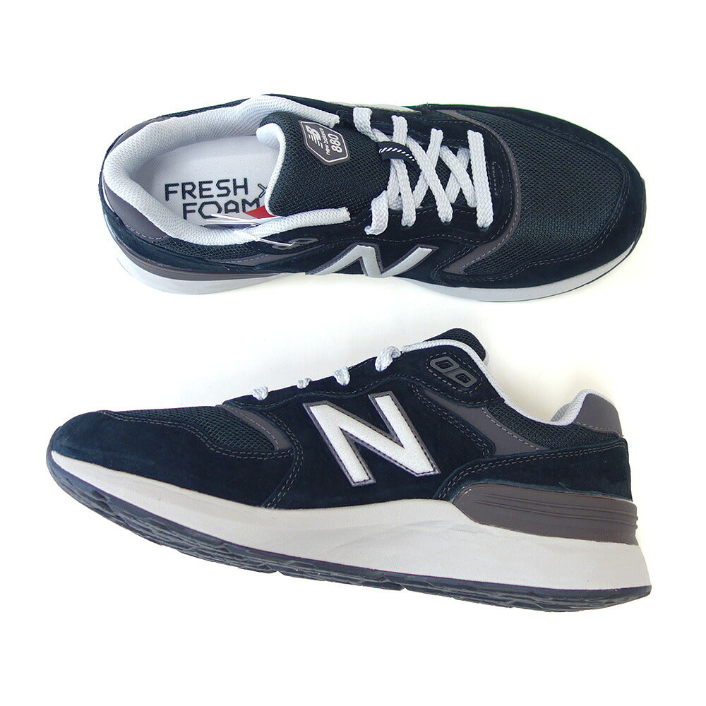ニューバランスnewbalanceM88074B4Eブラック／グレー／シルバー（メンズ）4E幅アウトドアシューズウォーキングフィットネス「靴」