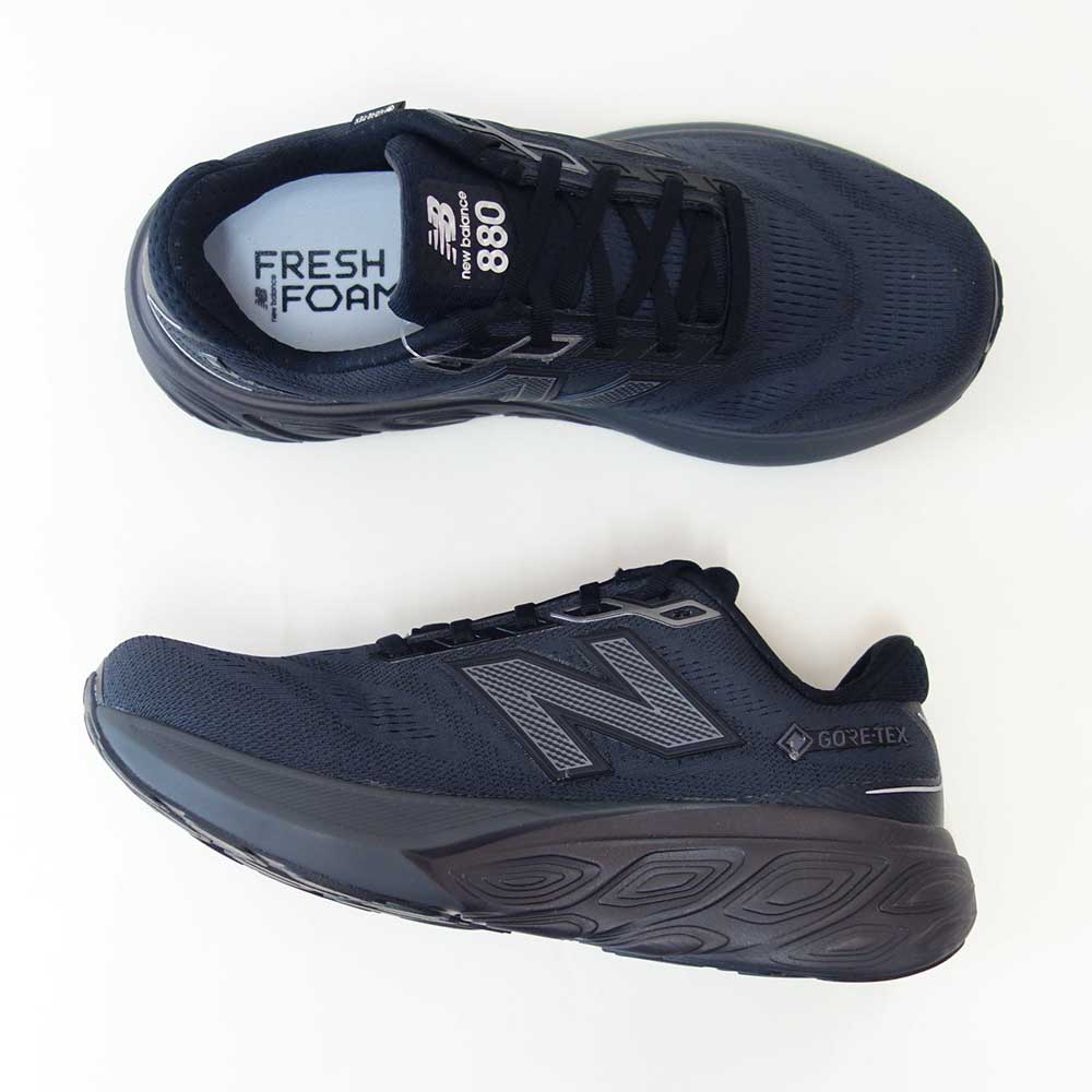 ニューバランスnewbalanceFreshFoamX880v15Gore-Tex(フレッシュフォームエックス880)ブラックm880gb154Eブラック（メンズ）4E幅防水アウトドアシューズウォーキングフィットネス「靴」