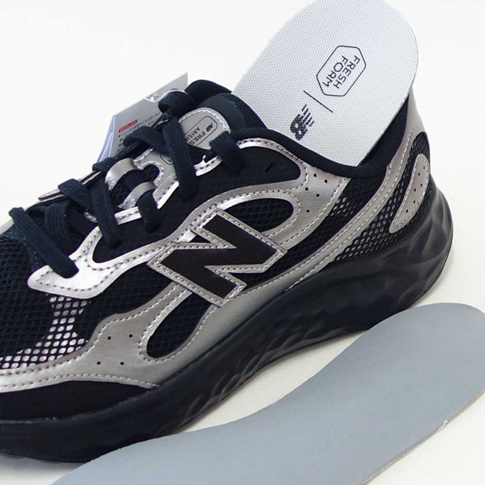 newbalanceニューバランスFreshFoamArishiv4(フレッシュフォームアリシ)ブラック/シルバーmariste4（メンズ）スニーカーウォーキングランニングシューズ2E「靴」