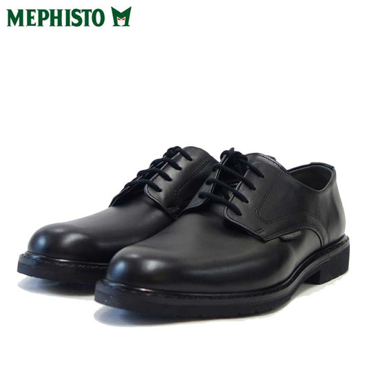メフィスト MEPHISTO MARLON（マーロン）ブラック （フランス製） グッドイヤー 天然皮革 プレーントゥ ビジネスシューズ（メンズ） 「靴」 正規品 快適靴 旅行