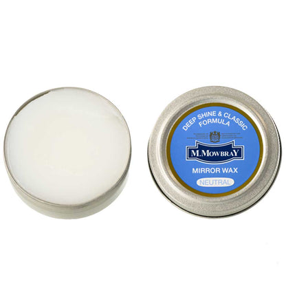 M.MOWBRAY M.モゥブレィ MIRROR WAX（ミラーワックス） 簡単ポリッシュ（鏡面仕上げ）ワックス  ハイシャイン 日本製