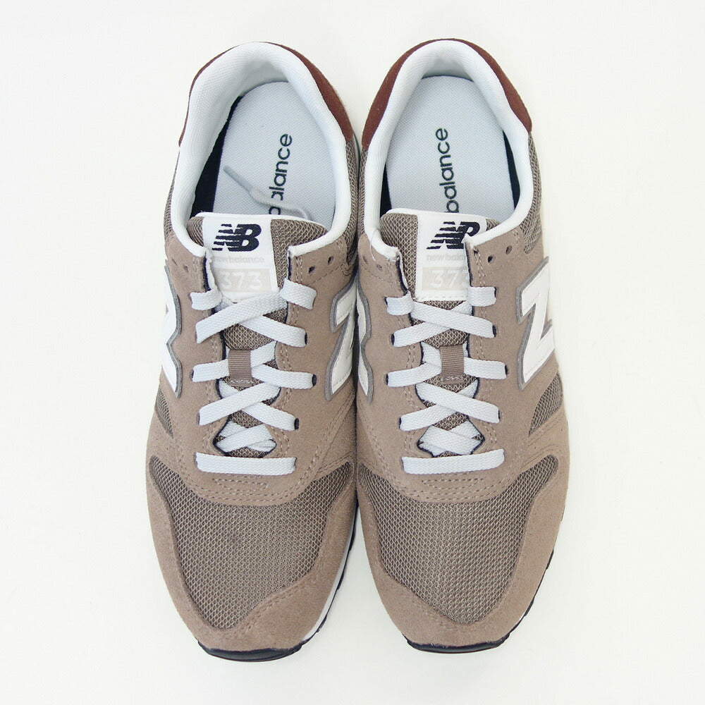 newbalanceニューバランスML373XA2マッシュルームブラウン（メンズ）スニーカーランニングシューズウォーキングライフスタイルシンセティック「靴」