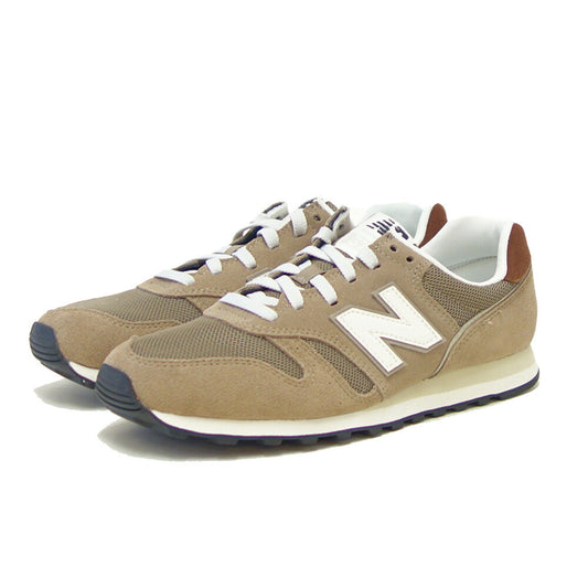 newbalanceニューバランスML373XA2マッシュルームブラウン（メンズ）スニーカーランニングシューズウォーキングライフスタイルシンセティック「靴」