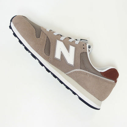 newbalanceニューバランスML373XA2マッシュルームブラウン（メンズ）スニーカーランニングシューズウォーキングライフスタイルシンセティック「靴」
