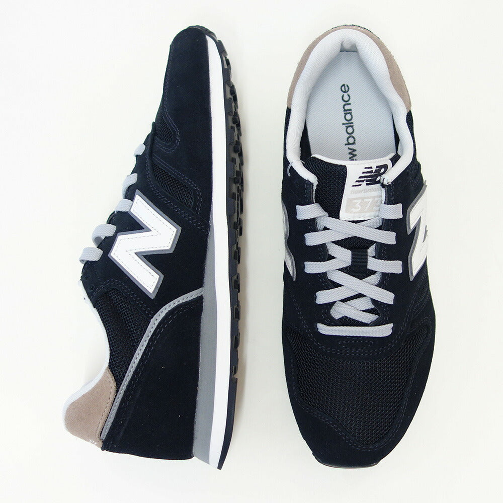 newbalanceニューバランスML373XB2ブラック（メンズ）スニーカーランニングシューズウォーキングライフスタイルシンセティック「靴」