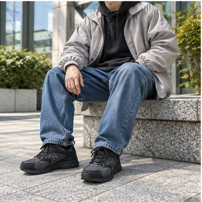 ニューバランスnewbalanceML408ブラックml408bb軽量（メンズ）D幅アウトドアシューズウォーキングフィットネス「靴」
