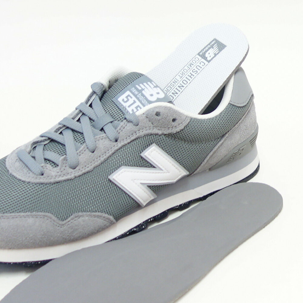 newbalanceニューバランスML515GRYグレー（メンズ）スニーカーランニングシューズウォーキングライフスタイルシンセティック「靴」