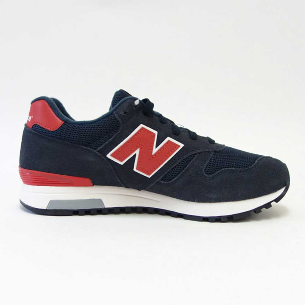 new balance ニューバランス ML565NTW ネイビー／レッド （メンズ） クラシックなランニングシューズ 「靴」