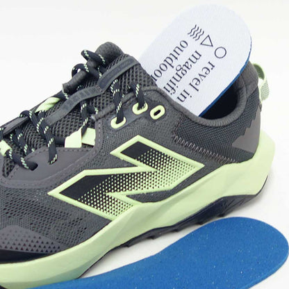 newbalanceニューバランスDynaSoftNitrel(ダイナソフトナイトレル)グレー／ライムmntr2md（メンズ）スニーカーアウトドアウォーキングランニングシューズ4E「靴」