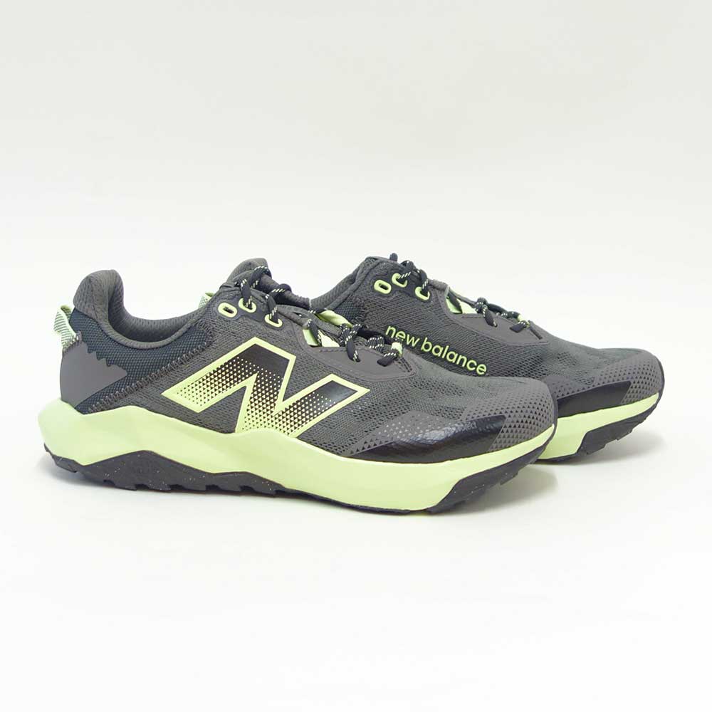 newbalanceニューバランスDynaSoftNitrel(ダイナソフトナイトレル)グレー／ライムmntr2md（メンズ）スニーカーアウトドアウォーキングランニングシューズ4E「靴」
