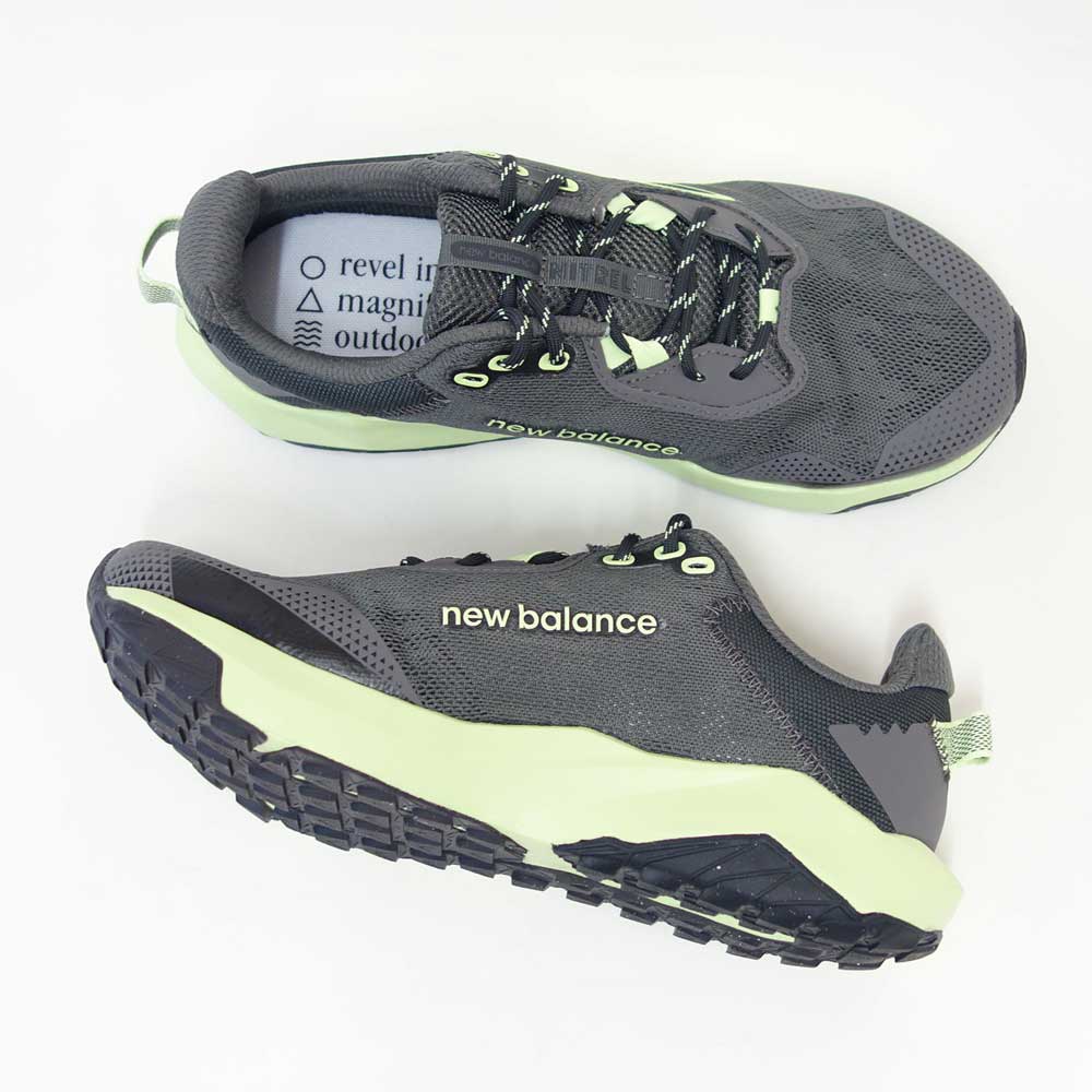 newbalanceニューバランスDynaSoftNitrel(ダイナソフトナイトレル)グレー／ライムmntr2md（メンズ）スニーカーアウトドアウォーキングランニングシューズ4E「靴」