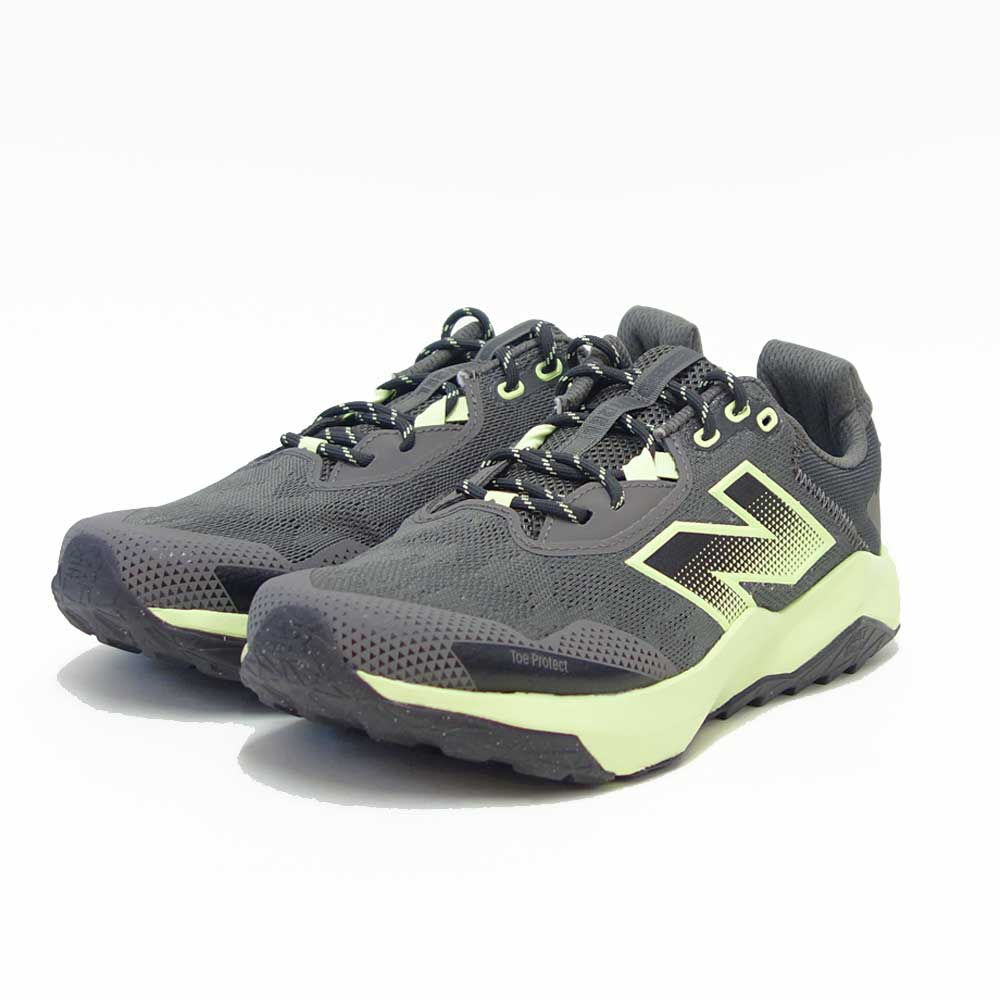 newbalanceニューバランスDynaSoftNitrel(ダイナソフトナイトレル)グレー／ライムmntr2md（メンズ）スニーカーアウトドアウォーキングランニングシューズ4E「靴」
