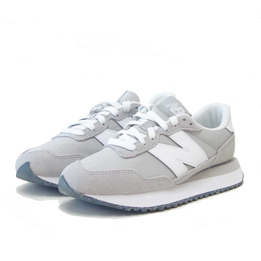 newbalanceニューバランスMS237HGグレー（レディース）スニーカーランニングシューズウォーキングライフスタイルスエード「靴」
